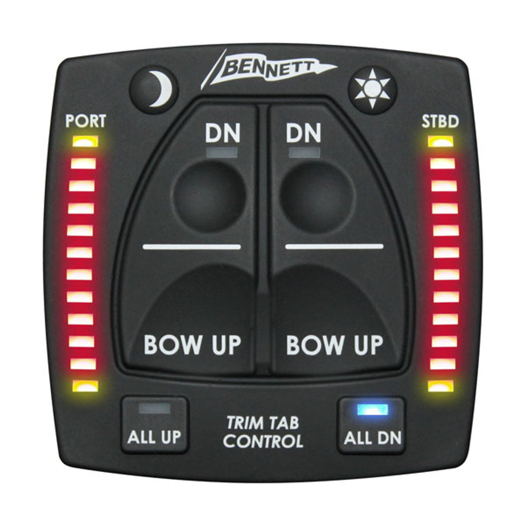 Bennett All-in-One Hydraulic Trim Tab Indicator Control