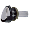 Perko Chrome Gas Tank Vent with Black Plastic Splash Shield
