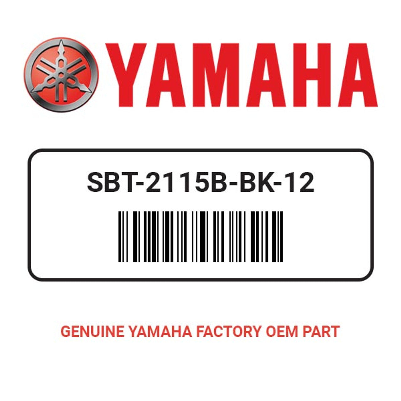 Yamaha SBT-2115B-BK-12 1/4"x4' Anchor Chain Black