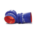 Sierra Silicone Double Hump Hose Coupler 6" -  W/ Clamps