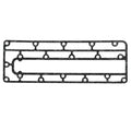 Sierra 18-99148 Outer Exhaust Cover Gasket