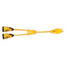 Marinco's EEL Y Shore Power Adapter 30 A Dock to 2-30A Boat