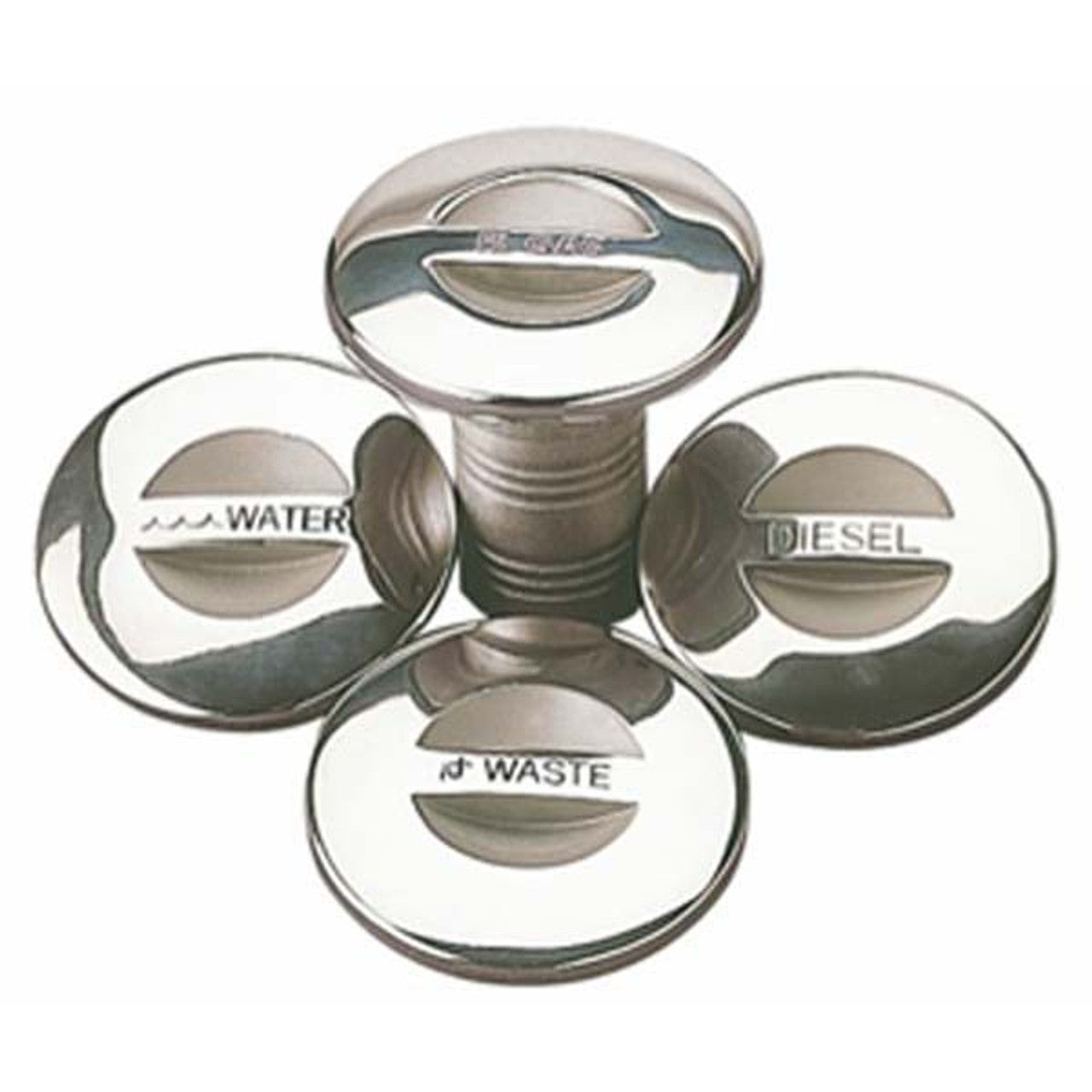 Sea Dog Stainless Steel Keyless Deck Fill - Gas