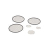 SeaStar H20 Hynautic Helm Seal Kit, w/Internal Seal w/white visible wiper